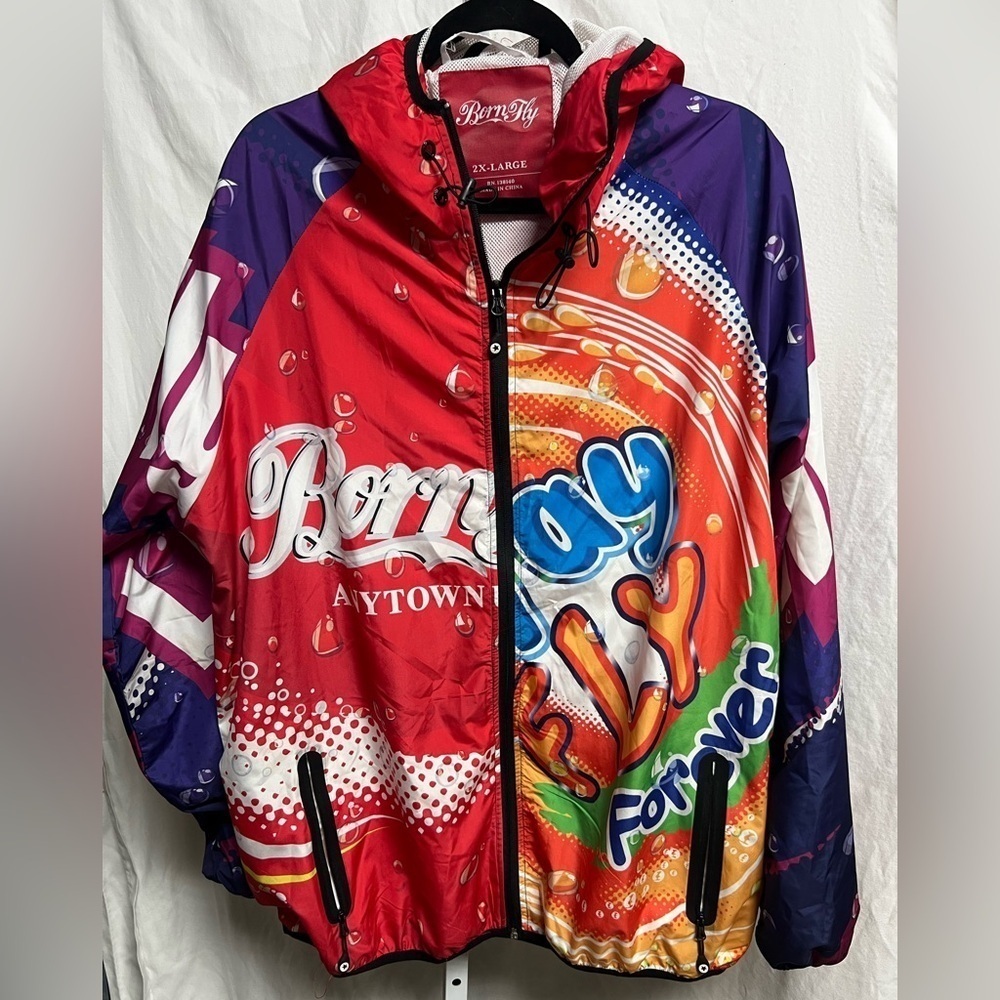 Born-fly Soda‎ Hooded Wind Breaker